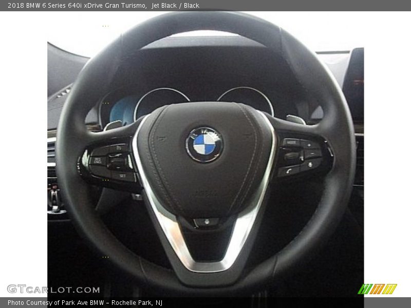 Jet Black / Black 2018 BMW 6 Series 640i xDrive Gran Turismo