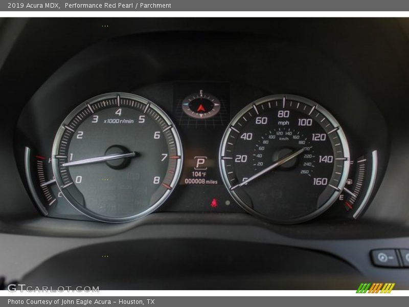 Performance Red Pearl / Parchment 2019 Acura MDX
