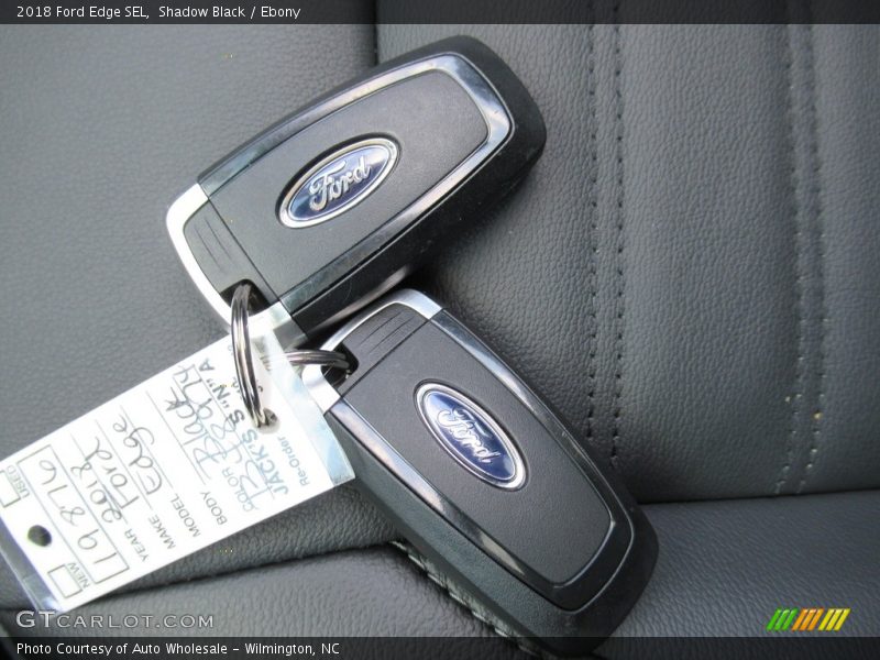 Shadow Black / Ebony 2018 Ford Edge SEL