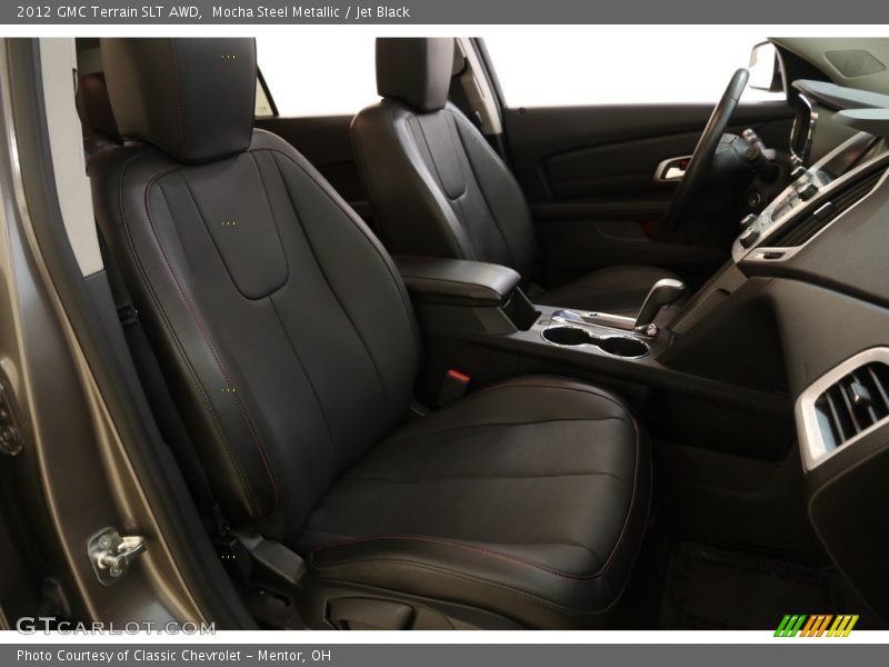 Mocha Steel Metallic / Jet Black 2012 GMC Terrain SLT AWD