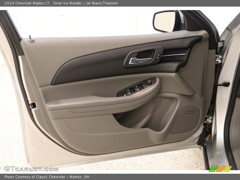Silver Ice Metallic / Jet Black/Titanium 2014 Chevrolet Malibu LT