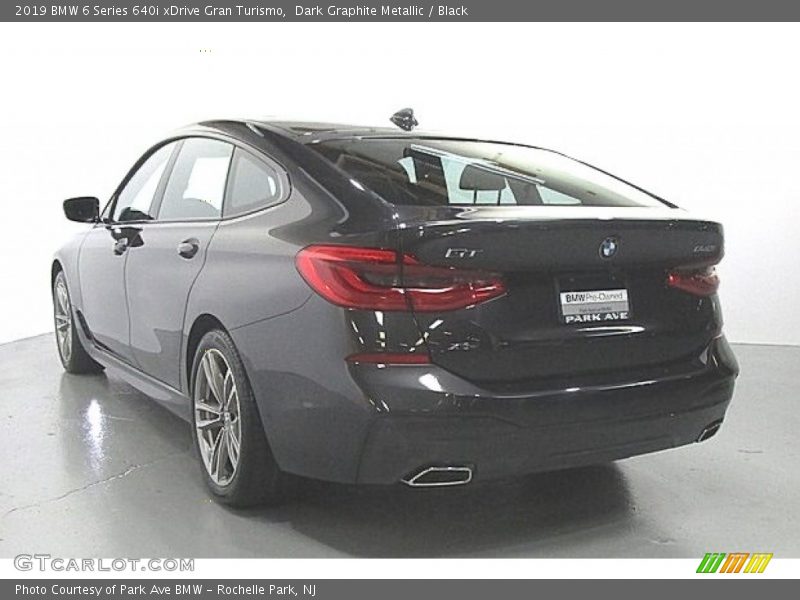 Dark Graphite Metallic / Black 2019 BMW 6 Series 640i xDrive Gran Turismo
