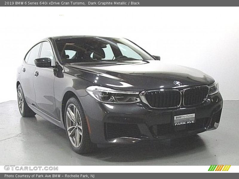 Dark Graphite Metallic / Black 2019 BMW 6 Series 640i xDrive Gran Turismo