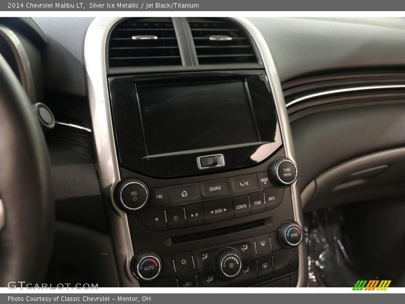 Silver Ice Metallic / Jet Black/Titanium 2014 Chevrolet Malibu LT