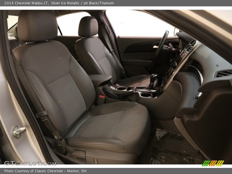 Silver Ice Metallic / Jet Black/Titanium 2014 Chevrolet Malibu LT