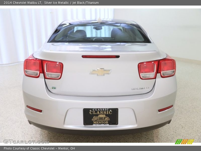 Silver Ice Metallic / Jet Black/Titanium 2014 Chevrolet Malibu LT