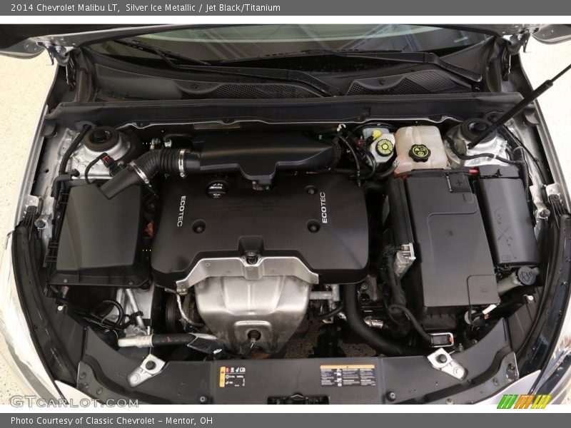 Silver Ice Metallic / Jet Black/Titanium 2014 Chevrolet Malibu LT