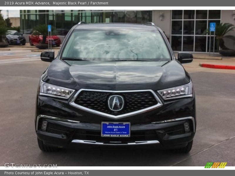 Majestic Black Pearl / Parchment 2019 Acura MDX Advance