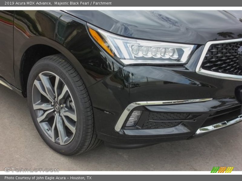 Majestic Black Pearl / Parchment 2019 Acura MDX Advance