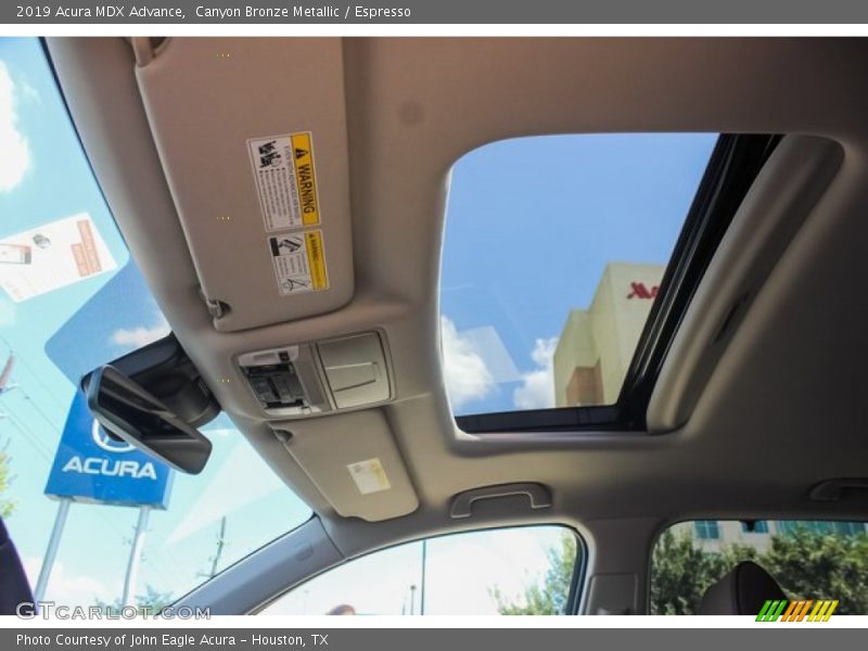 Canyon Bronze Metallic / Espresso 2019 Acura MDX Advance