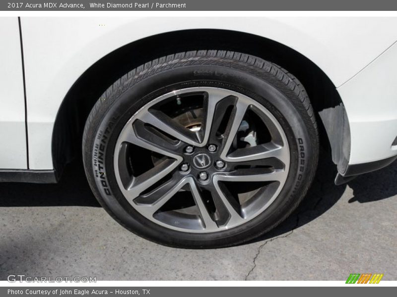 White Diamond Pearl / Parchment 2017 Acura MDX Advance