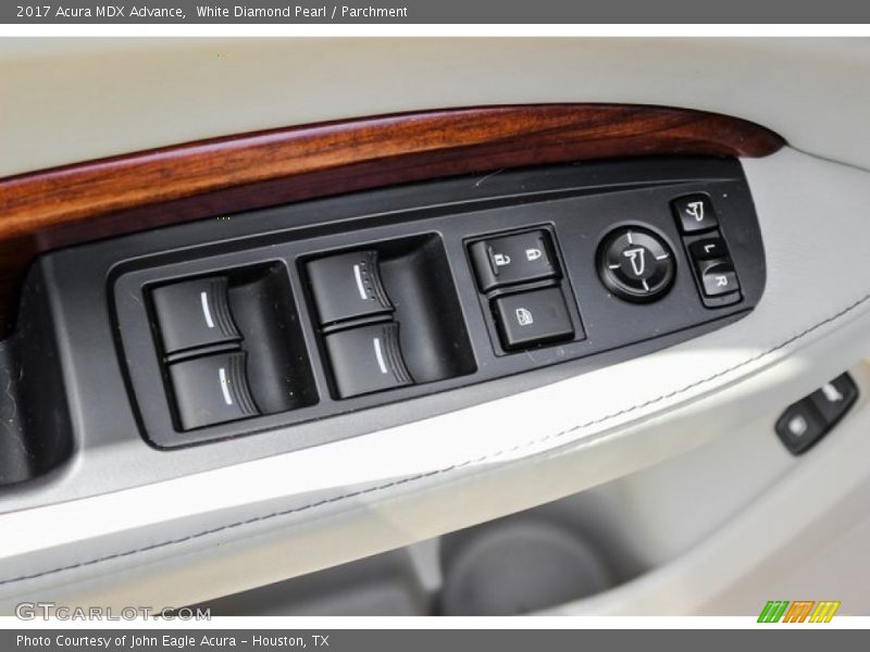 White Diamond Pearl / Parchment 2017 Acura MDX Advance