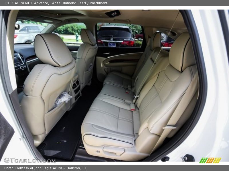 White Diamond Pearl / Parchment 2017 Acura MDX Advance
