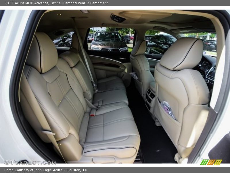 White Diamond Pearl / Parchment 2017 Acura MDX Advance