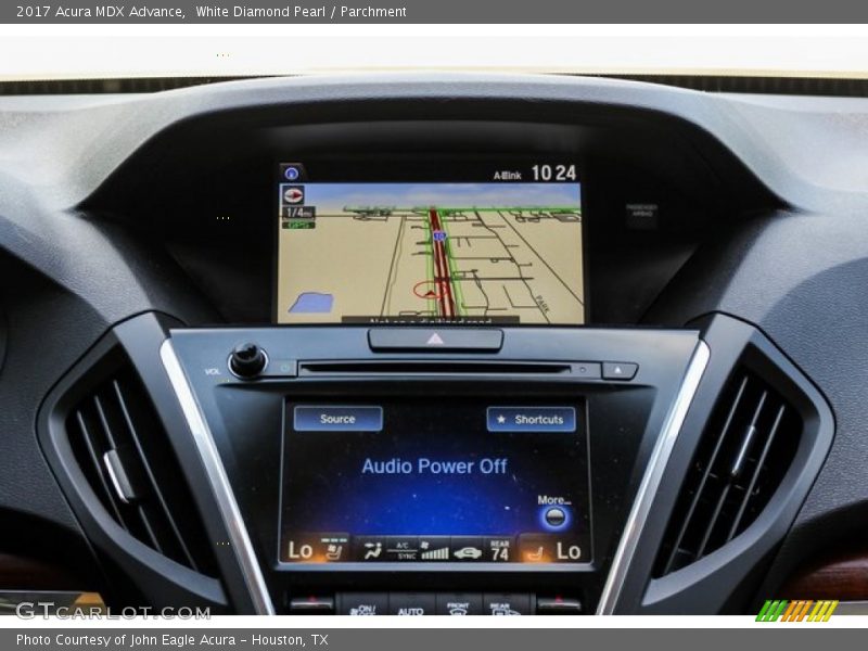 White Diamond Pearl / Parchment 2017 Acura MDX Advance