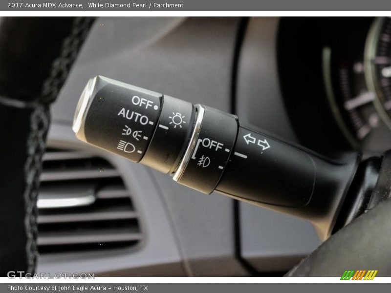 White Diamond Pearl / Parchment 2017 Acura MDX Advance