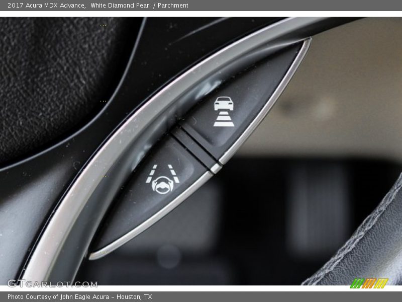 White Diamond Pearl / Parchment 2017 Acura MDX Advance