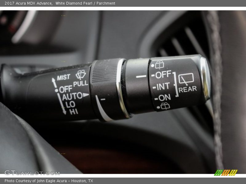 White Diamond Pearl / Parchment 2017 Acura MDX Advance