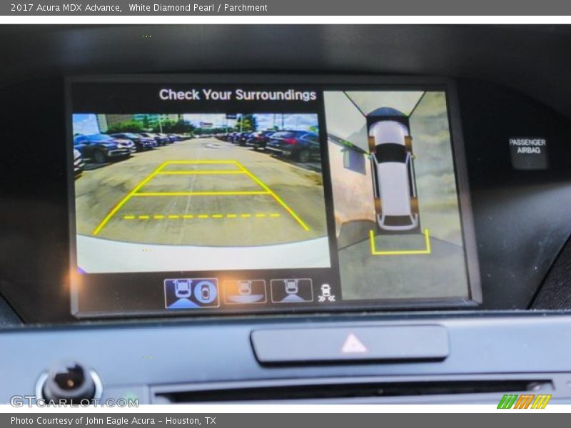 White Diamond Pearl / Parchment 2017 Acura MDX Advance