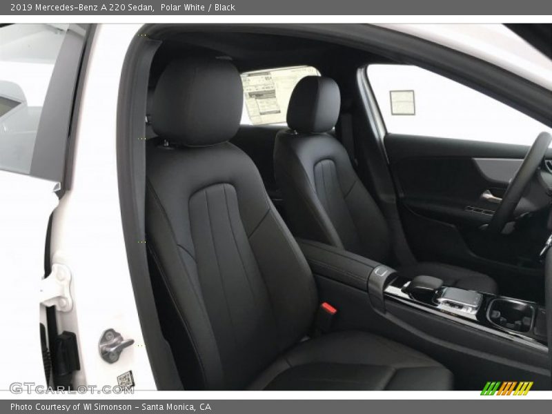 Polar White / Black 2019 Mercedes-Benz A 220 Sedan