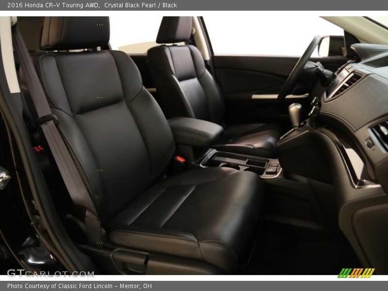 Crystal Black Pearl / Black 2016 Honda CR-V Touring AWD
