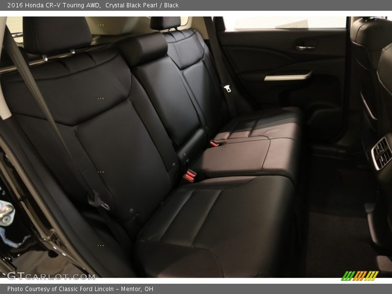 Crystal Black Pearl / Black 2016 Honda CR-V Touring AWD