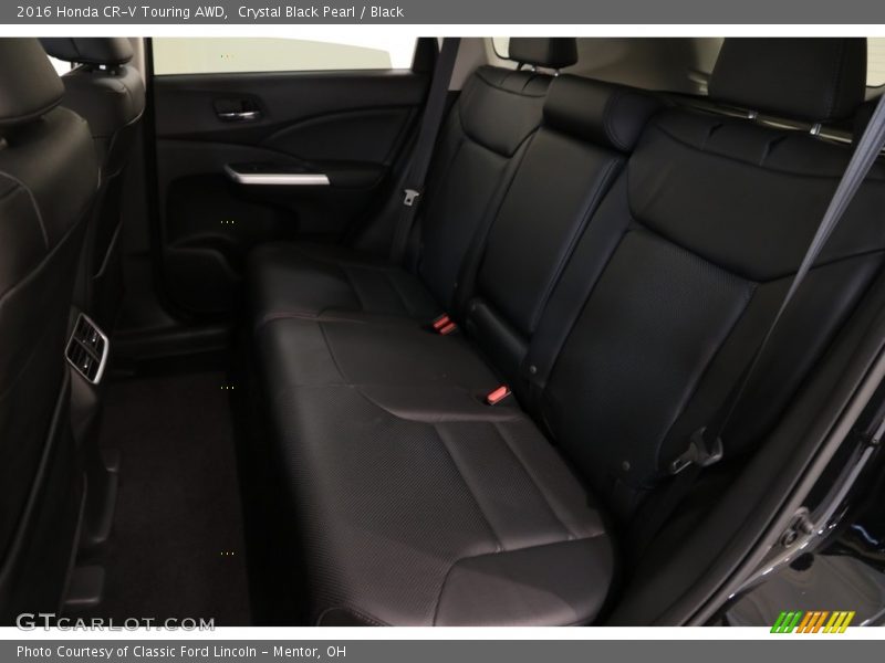 Crystal Black Pearl / Black 2016 Honda CR-V Touring AWD
