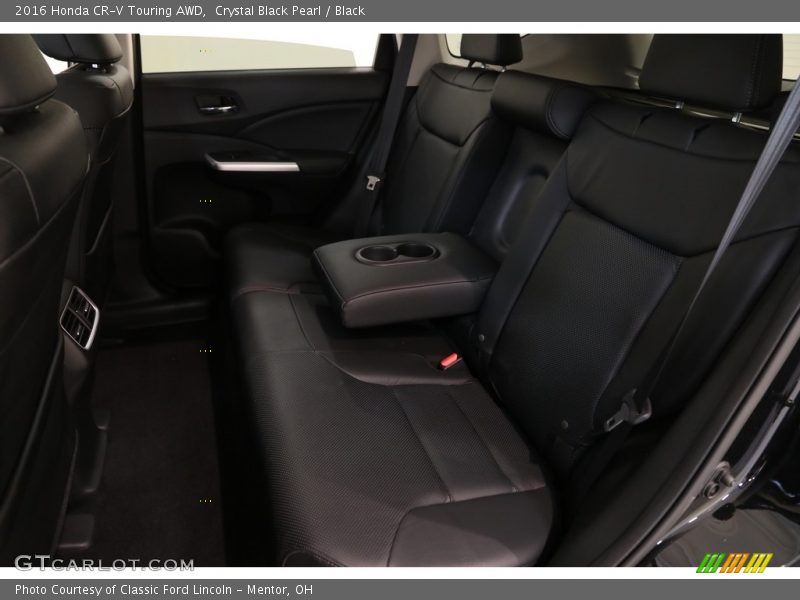 Crystal Black Pearl / Black 2016 Honda CR-V Touring AWD