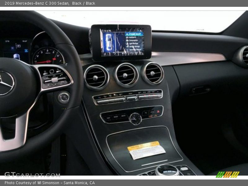 Black / Black 2019 Mercedes-Benz C 300 Sedan