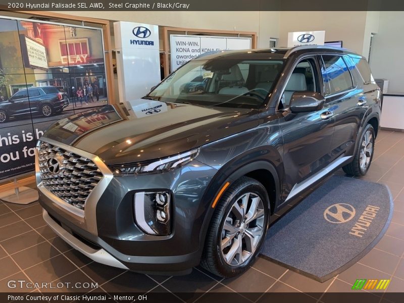 Steel Graphite / Black/Gray 2020 Hyundai Palisade SEL AWD