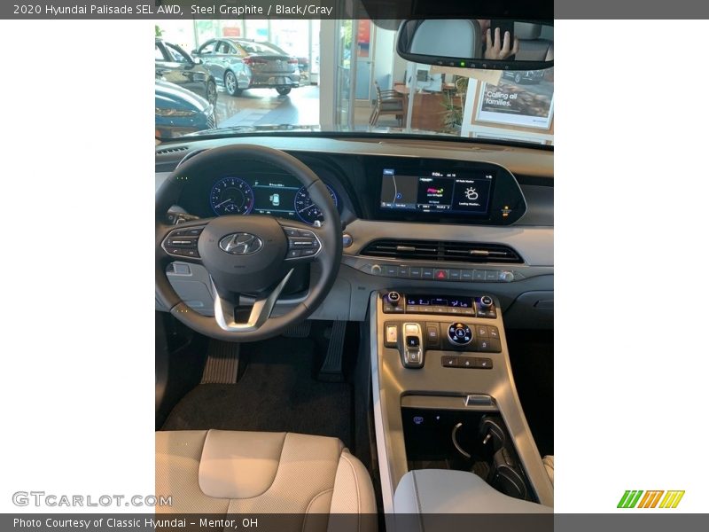 Steel Graphite / Black/Gray 2020 Hyundai Palisade SEL AWD