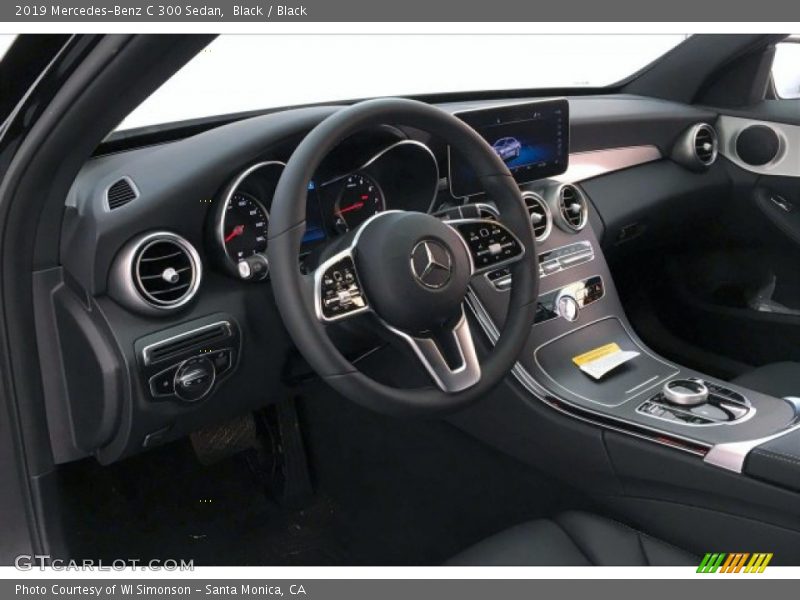 Black / Black 2019 Mercedes-Benz C 300 Sedan