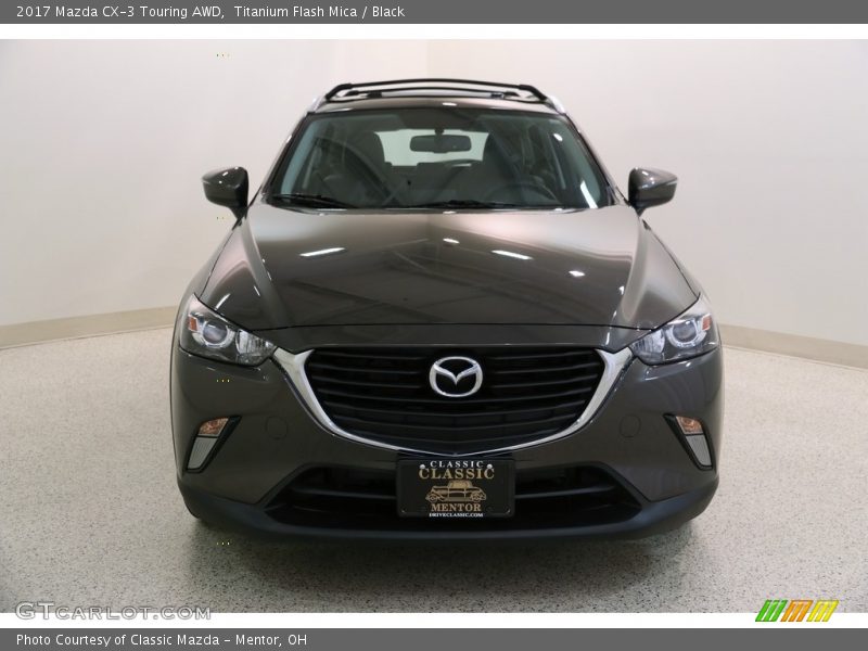 Titanium Flash Mica / Black 2017 Mazda CX-3 Touring AWD