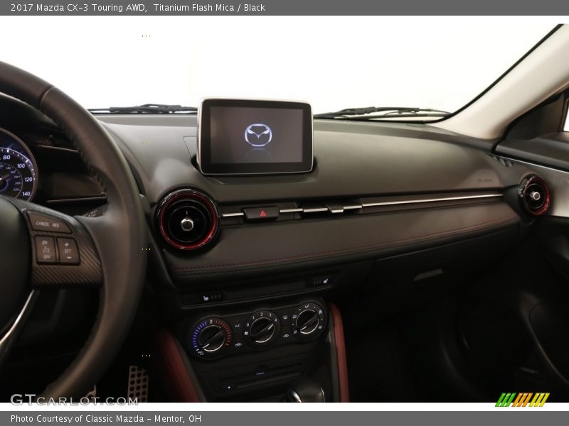 Titanium Flash Mica / Black 2017 Mazda CX-3 Touring AWD