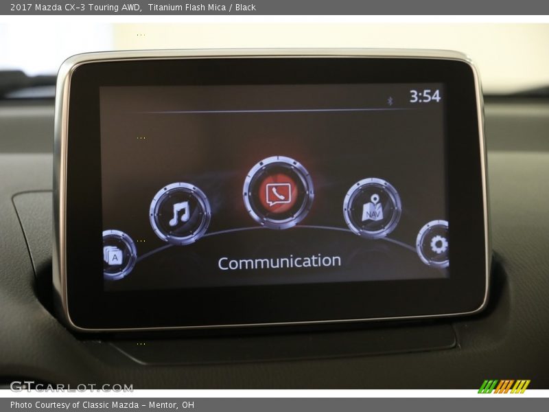 Titanium Flash Mica / Black 2017 Mazda CX-3 Touring AWD
