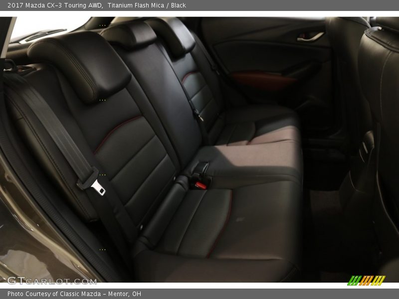 Titanium Flash Mica / Black 2017 Mazda CX-3 Touring AWD