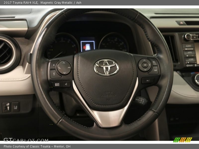 Magnetic Gray Metallic / Ash 2017 Toyota RAV4 XLE