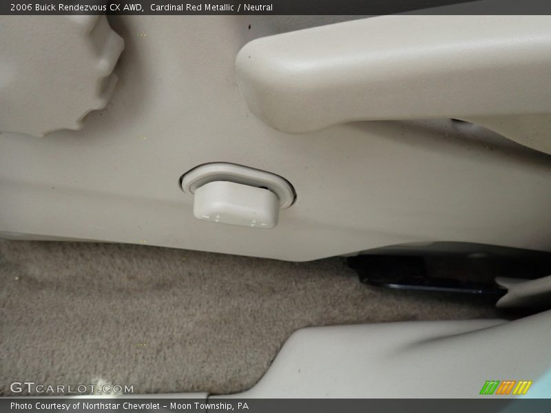 Cardinal Red Metallic / Neutral 2006 Buick Rendezvous CX AWD
