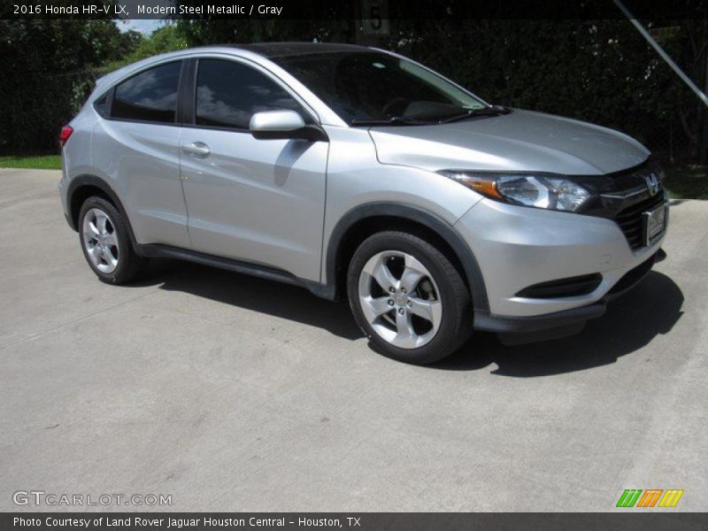 Modern Steel Metallic / Gray 2016 Honda HR-V LX