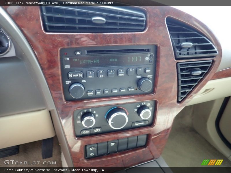 Cardinal Red Metallic / Neutral 2006 Buick Rendezvous CX AWD