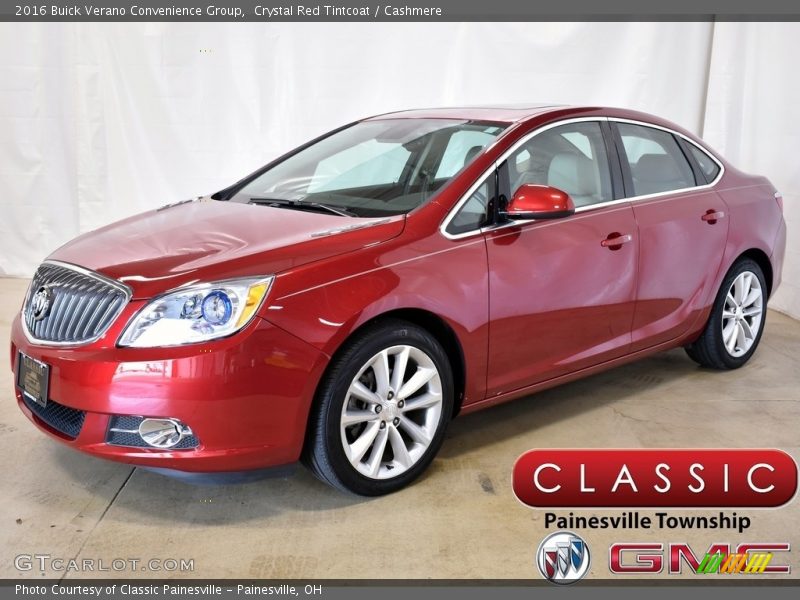 Crystal Red Tintcoat / Cashmere 2016 Buick Verano Convenience Group