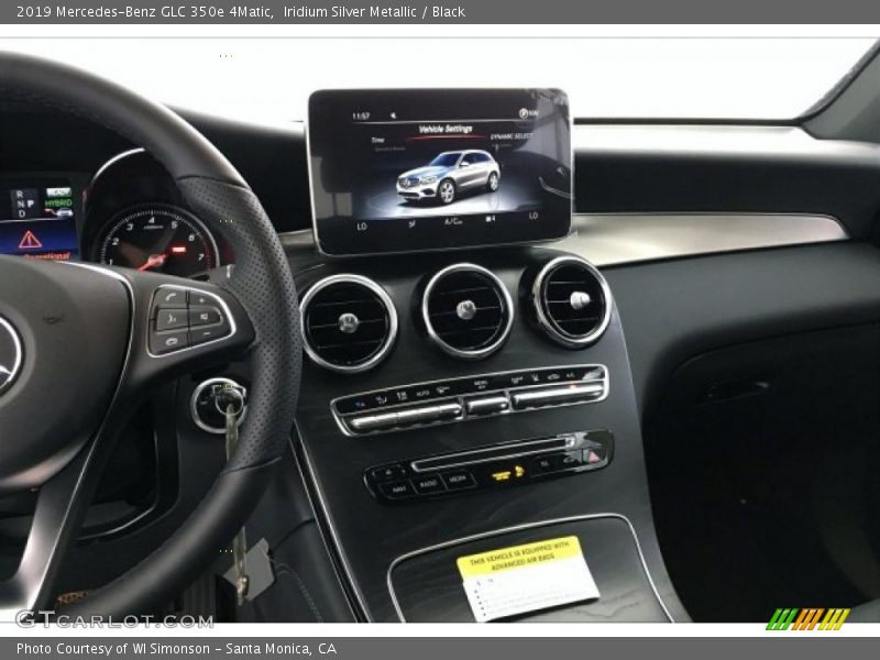 Iridium Silver Metallic / Black 2019 Mercedes-Benz GLC 350e 4Matic
