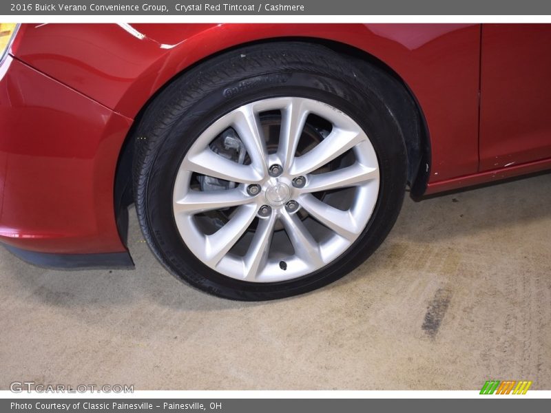 Crystal Red Tintcoat / Cashmere 2016 Buick Verano Convenience Group