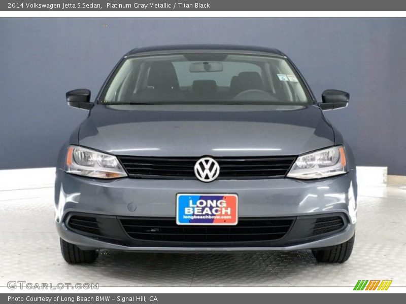 Platinum Gray Metallic / Titan Black 2014 Volkswagen Jetta S Sedan
