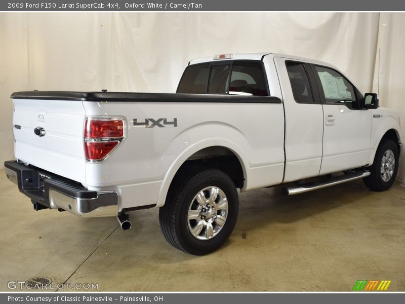 Oxford White / Camel/Tan 2009 Ford F150 Lariat SuperCab 4x4