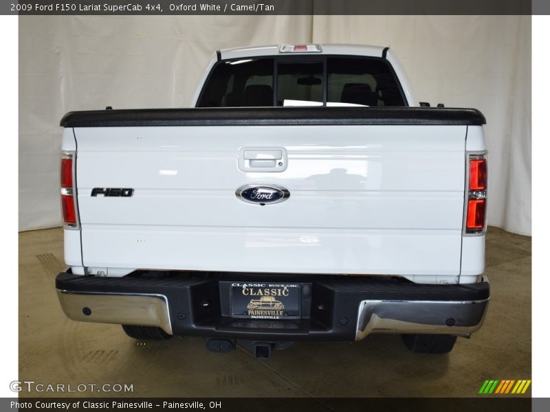 Oxford White / Camel/Tan 2009 Ford F150 Lariat SuperCab 4x4