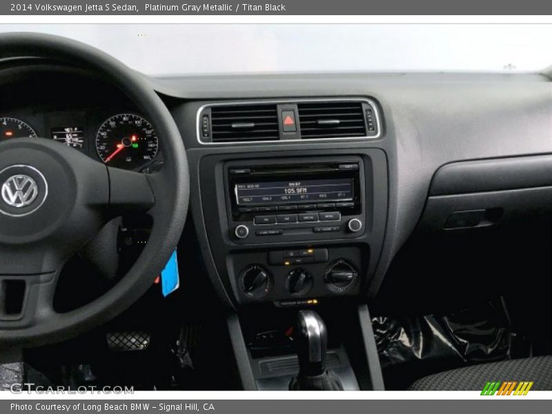 Platinum Gray Metallic / Titan Black 2014 Volkswagen Jetta S Sedan