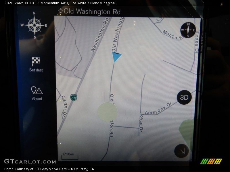 Navigation of 2020 XC40 T5 Momentum AWD