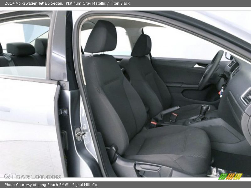 Platinum Gray Metallic / Titan Black 2014 Volkswagen Jetta S Sedan