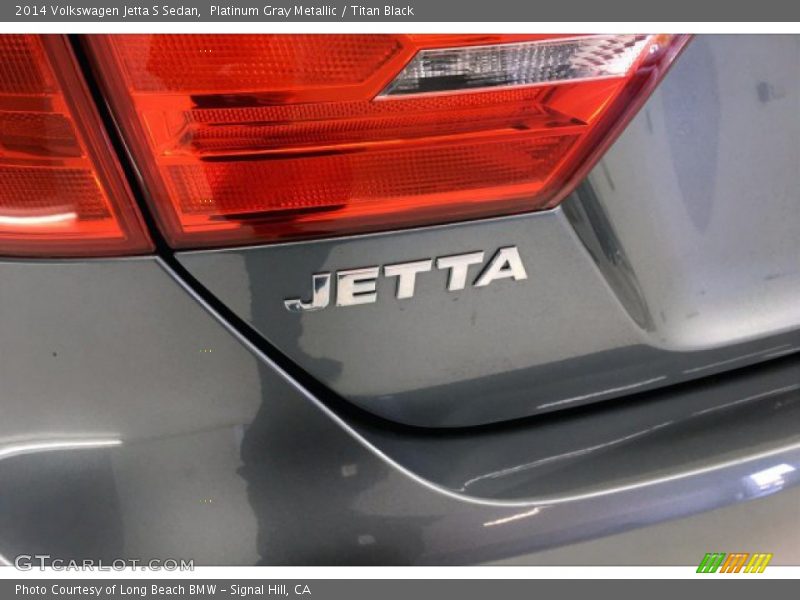 Platinum Gray Metallic / Titan Black 2014 Volkswagen Jetta S Sedan